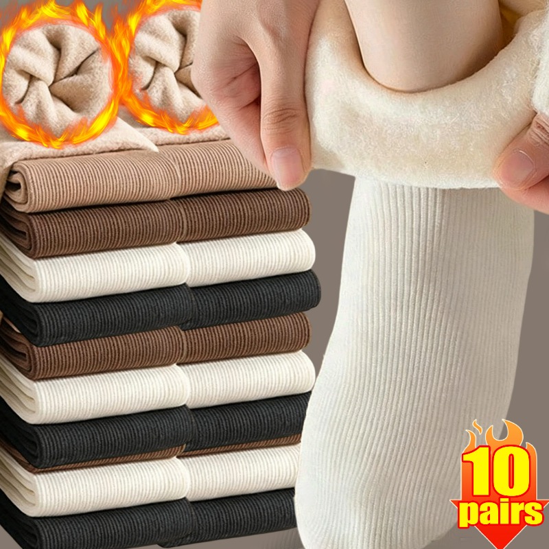 Thermal Sock Wool - 1/10 paar warme, gevoerde sokken voor
