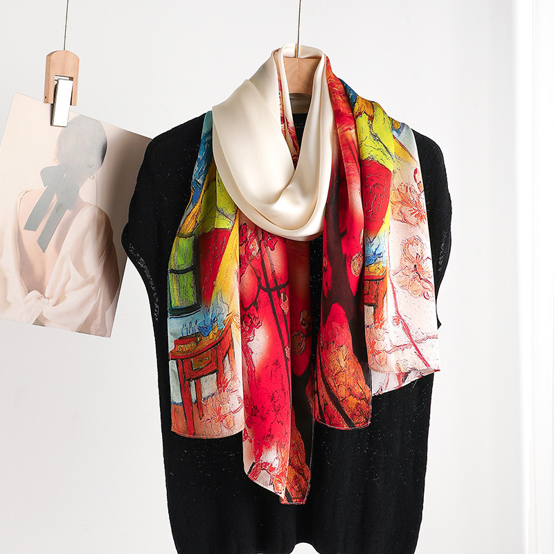 2026 Luxe Merk 100% Echte Zijd - Shawl Wrap Winter recensie en prijs