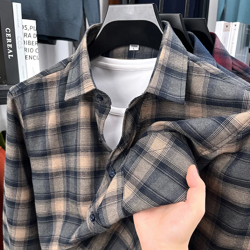 Herfst 2026 Nieuwe Heren Gepri - Flannel Shirt Lined recensie en prijs