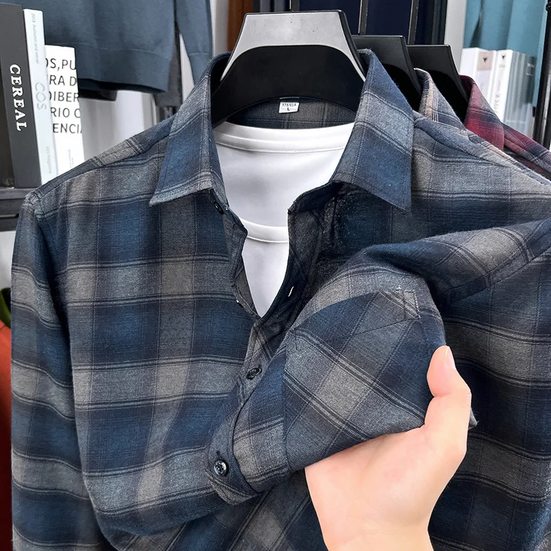 Herfst 2026 Nieuwe Heren Gepri - Flannel Shirt Lined recensie en prijs