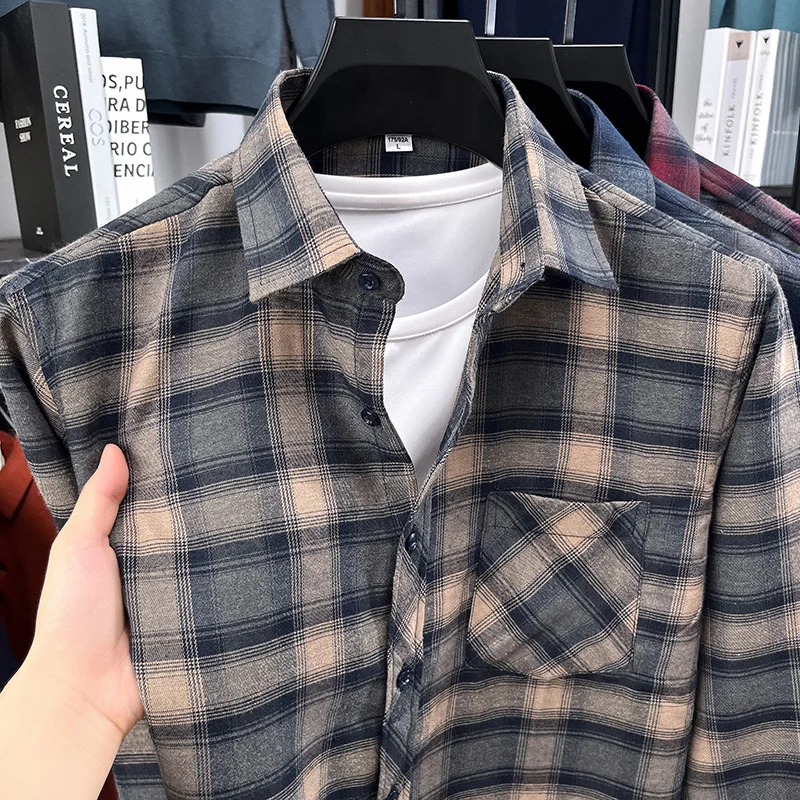Herfst 2026 Nieuwe Heren Gepri - Flannel Shirt Lined recensie en prijs