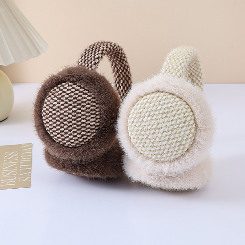 Gebreide, zachte oorwarmers vo - Earmuffs Foldable recensie en prijs