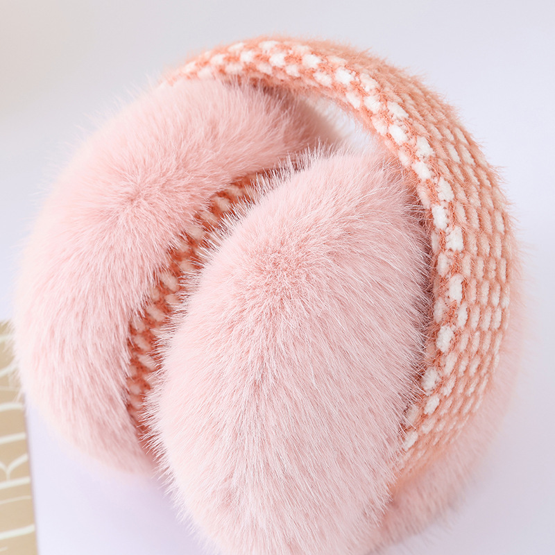 Gebreide, zachte oorwarmers vo - Earmuffs Foldable recensie en prijs