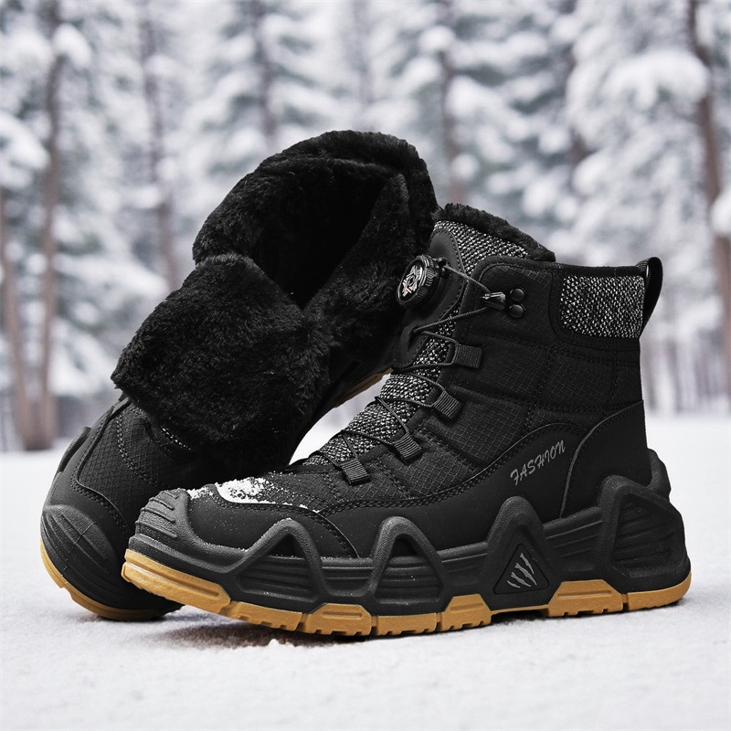 Warm bont outdoor heren gevech - Waterproof Winter Boot recensie en prijs