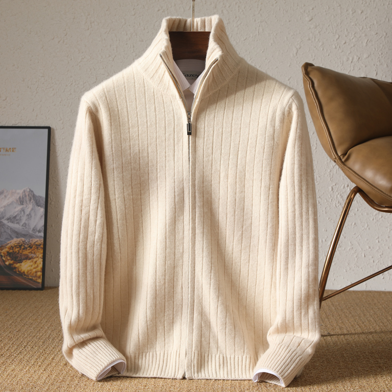 Mannen 100% Merinowol Opstaand - Wool Coat Peacoat recensie en prijs