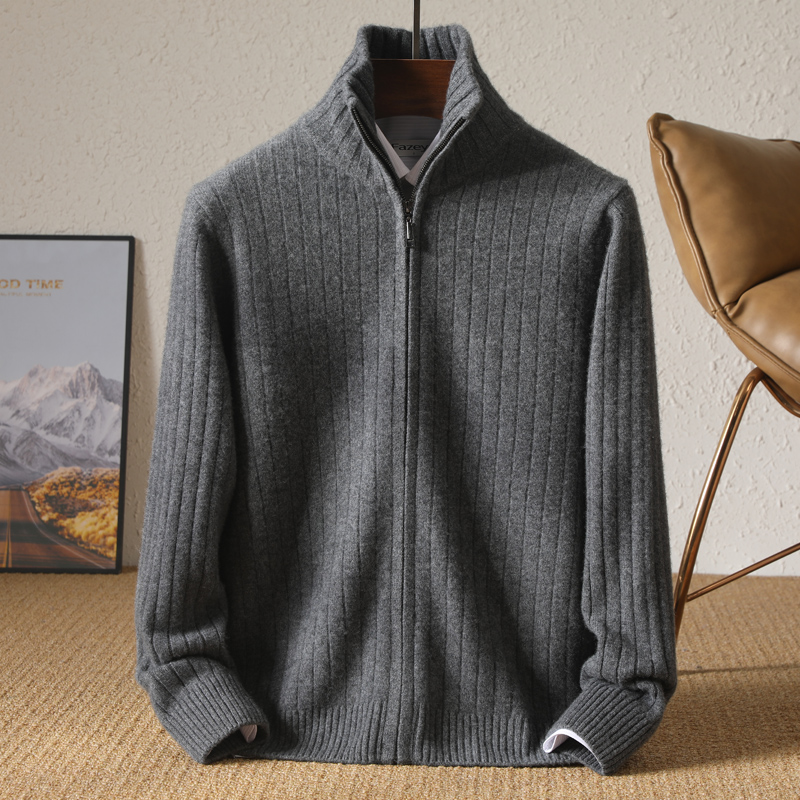 Mannen 100% Merinowol Opstaand - Wool Coat Peacoat recensie en prijs