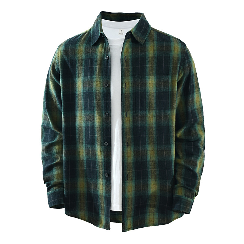 Oversized heren geruit overhem - Flannel Shirt Lined recensie en prijs