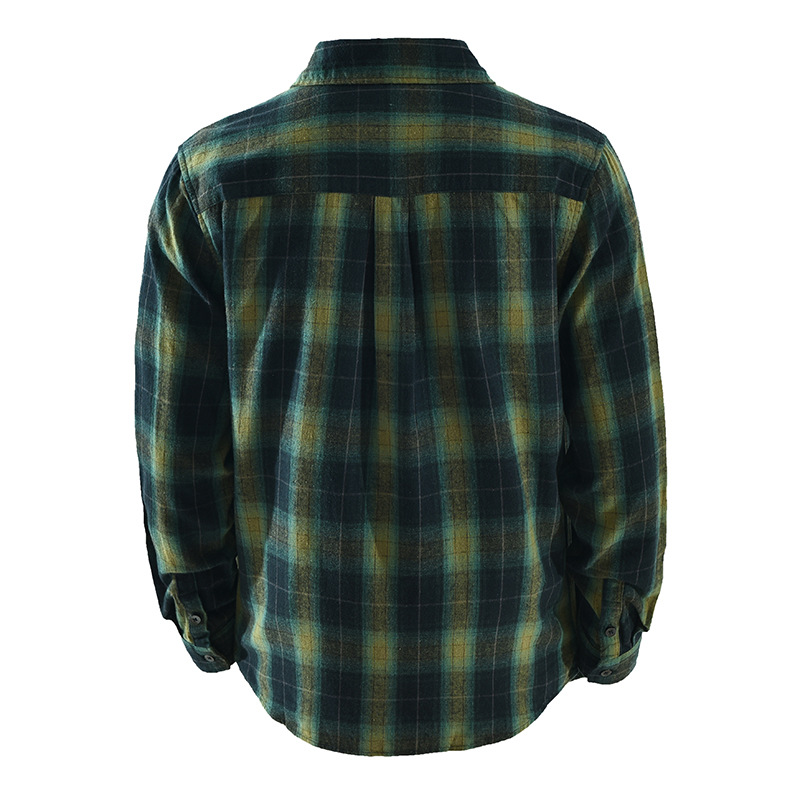 Oversized heren geruit overhem - Flannel Shirt Lined recensie en prijs