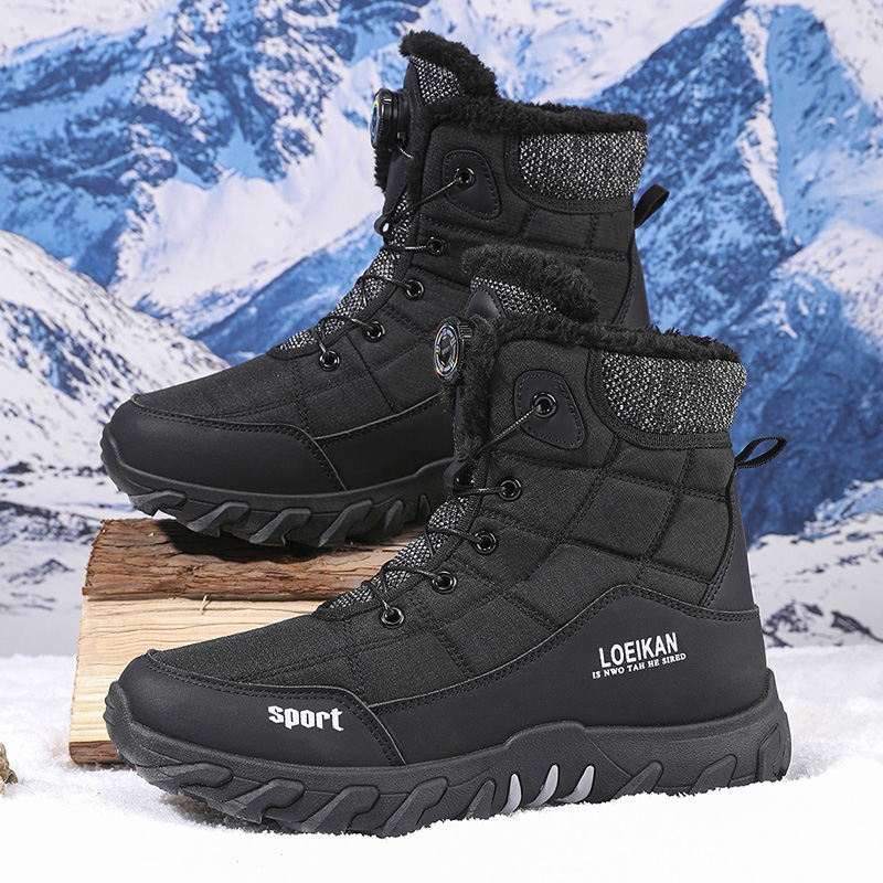 Hoge herenschoenen met fleecev - Waterproof Winter Boot recensie en prijs