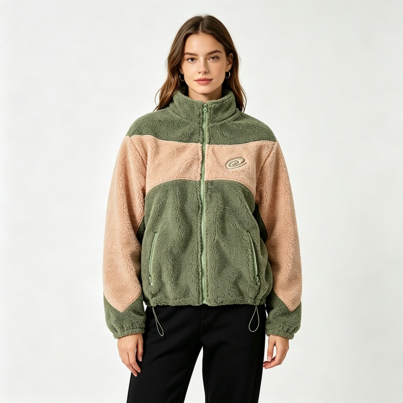 Winterjas voor dames, gemaakt  - Sherpa Hoodie Fleece recensie en prijs
