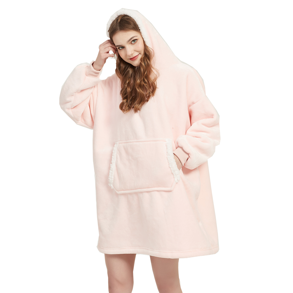 Microfiber Pluche Koraal Fleec - Sherpa Hoodie Fleece recensie en prijs