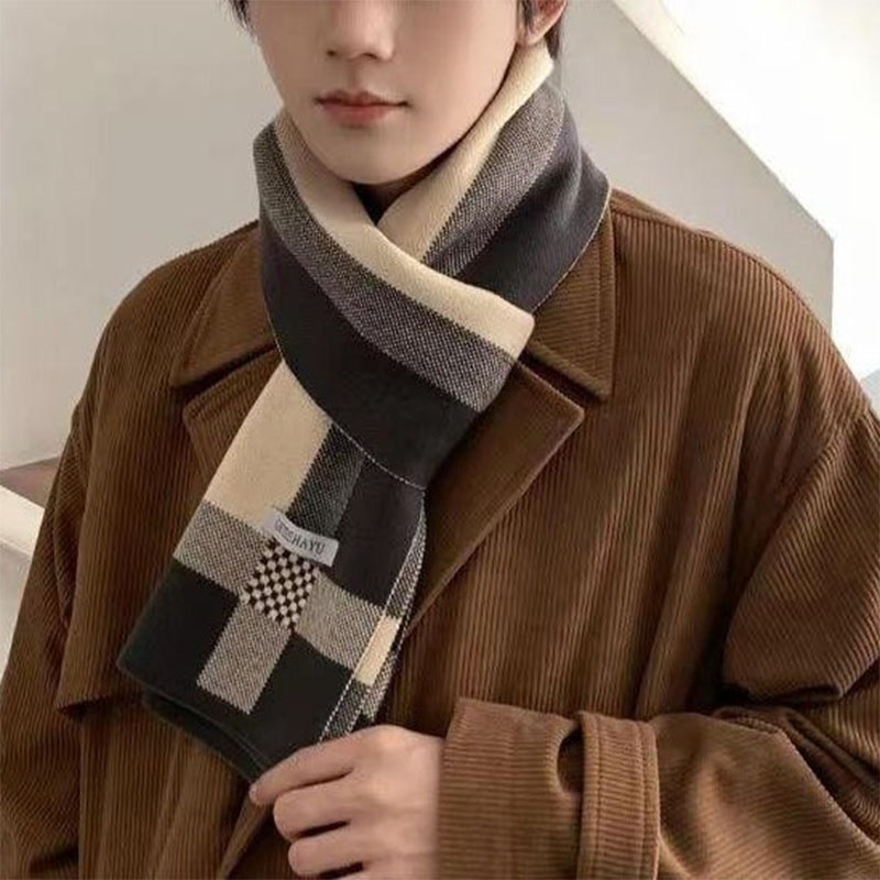 Nieuwe Winter Mannen Sjaal War - Wool Scarf Men recensie en prijs