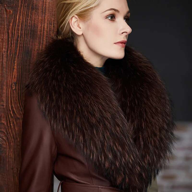 Wasbeer Bontkraag Vrouwelijke  - Shawl Wrap Winter recensie en prijs